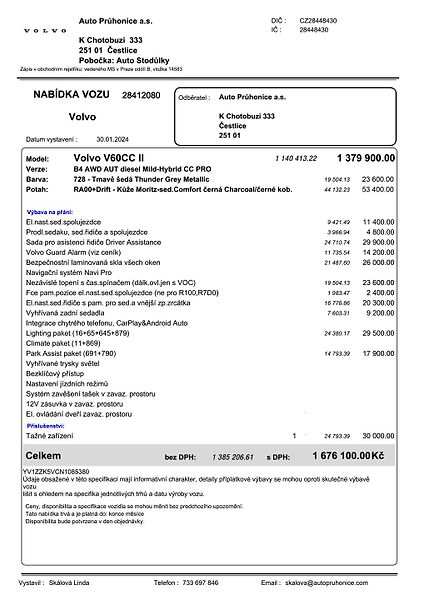 Volvo V60 (2021) Cross Country B4 Mild hybrid - fotka 23 z 26