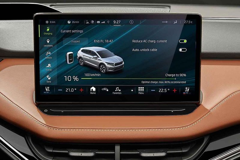 Škoda Enyaq iV při pražské premiéře