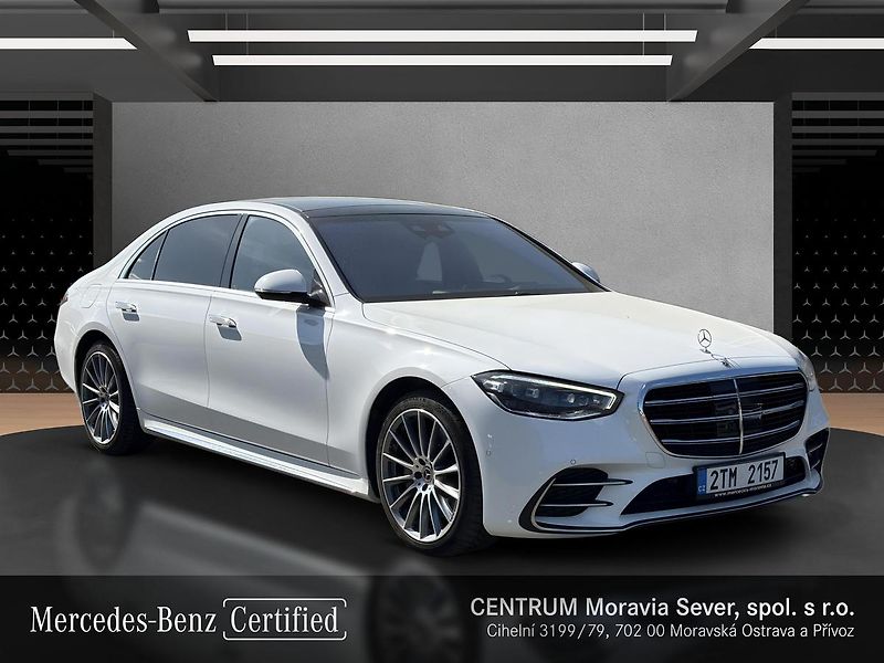 Mercedes-Benz Třídy S S 450d 4MATIC L - fotka 7 z 17