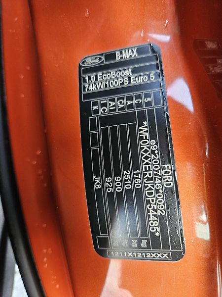Ford B-MAX (2013) - fotka 20 z 22