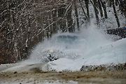 Horkou novinkou mezi ralleyovými soutěžemi byla sobotní 1. ÚAMK Daltek Rally 2023, která se jela v okolí Bystřičky a Malé Bystřice na Vsetínsku. Foto: pro Deník/Jiří Hejtmánek