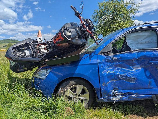 Web Hele, motorka! a e-book zdarma pro všechny v jedné stopě jsou prevencí proti nehodám., zdroj: Ilustrační, se svolením HZS Olomouckého kraje