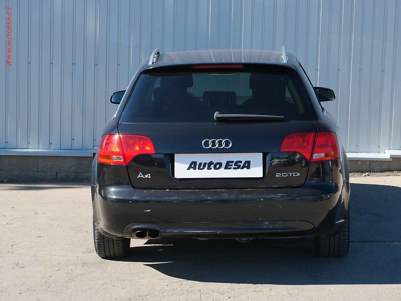 Audi A4 (2007) 2.0TDi Avant, ČR, AC, xenon - fotka 5 z 18