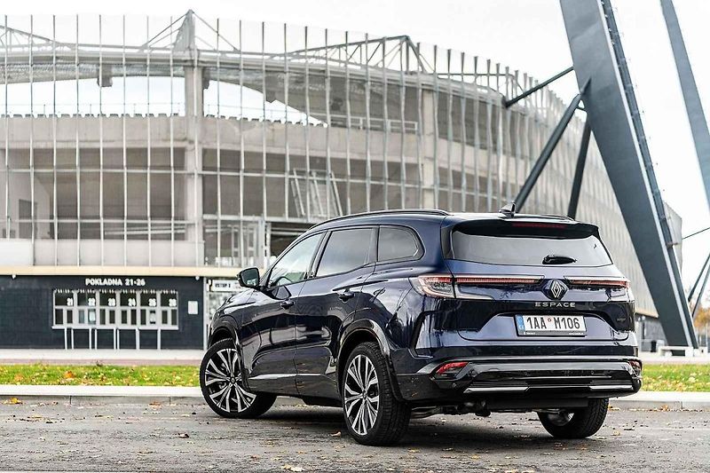Jízda v Espace je velmi komfortní