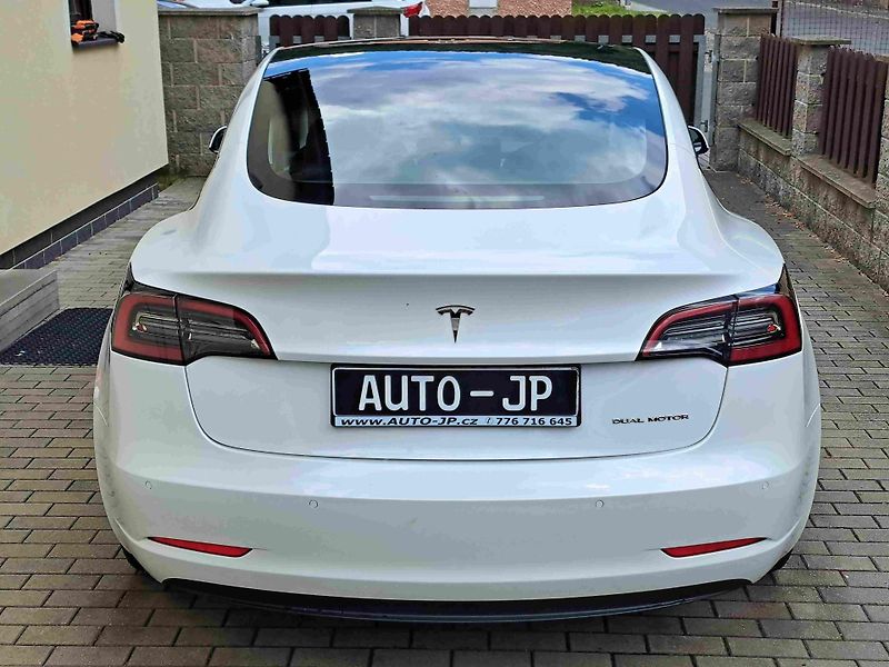 Tesla Model 3 (2022) AWD Long Range  ACC  LED  NAVI - fotka 4 z 27