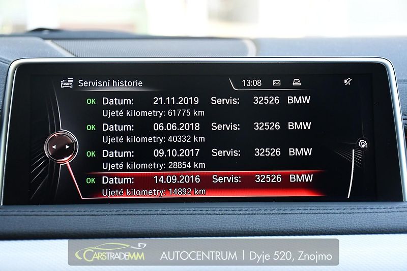 BMW X6 M50d HUD 360KAM ACC - fotka 43 z 57