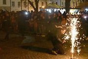 Krampusové v Polné