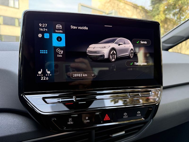 Volkswagen ID.3 PRO 107kW baterie 62 kWh - fotka 24 z 37