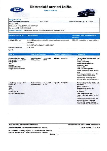 Ford Kuga 2.5 HEV 4X4 REZERVOVÁNO - fotka 49 z 70