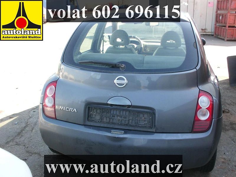 Nissan Micra (2004) VOLAT 602 696115 - fotka 3 z 7