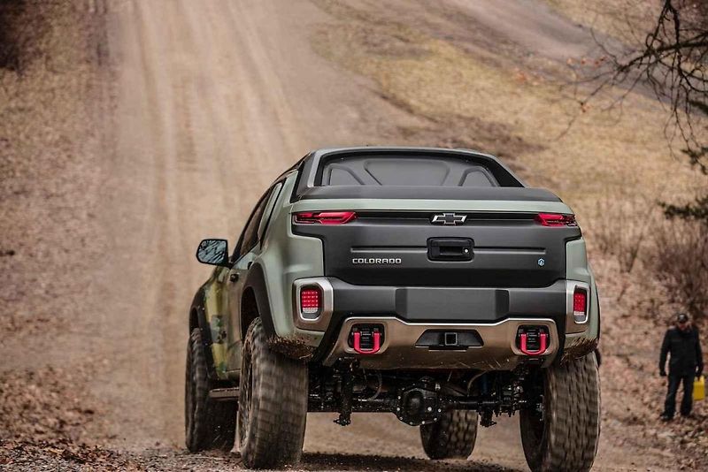 Vojenská verze Chevrolet Colorado