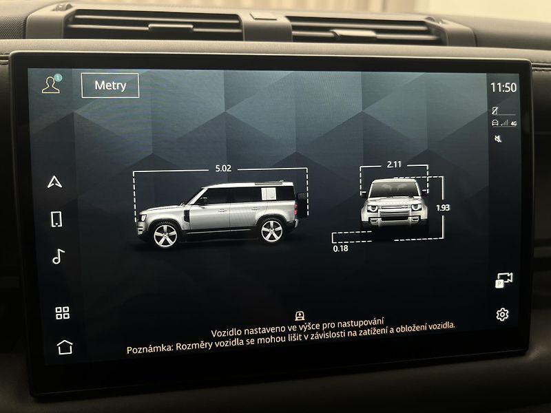 Land Rover Defender 110 D300 HSE AUT CZ - fotka 37 z 51
