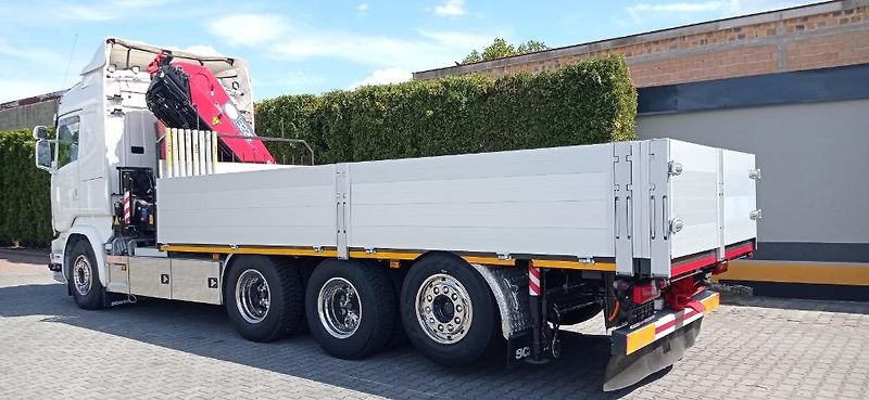 Scania (2017) R580 V8 8x4 valník + HR EURO 6 - fotka 7 z 18