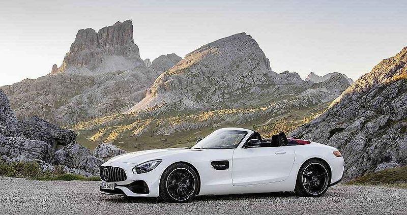 Mercedes-AMG GT C Roadster.