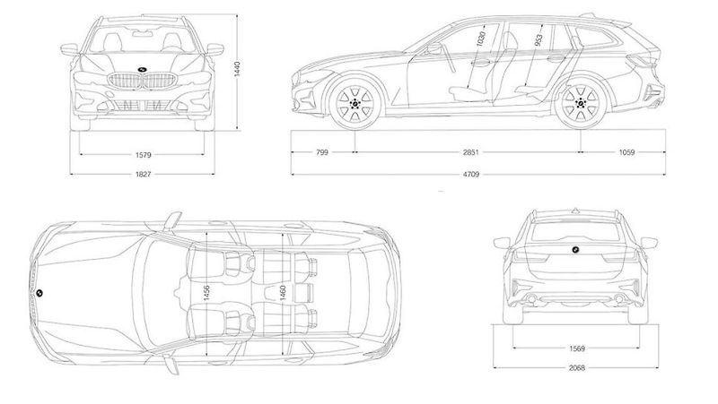 BMW Řada 3 320d xDrive Touring - fotka 8 z 8