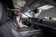 Prezentace vozidla Toyota Mirai, prvního auta na vodíkový pohon v ČR, které bude poprvé k vidění na Moravě, 19. srpna 2021 v Ostravě.
