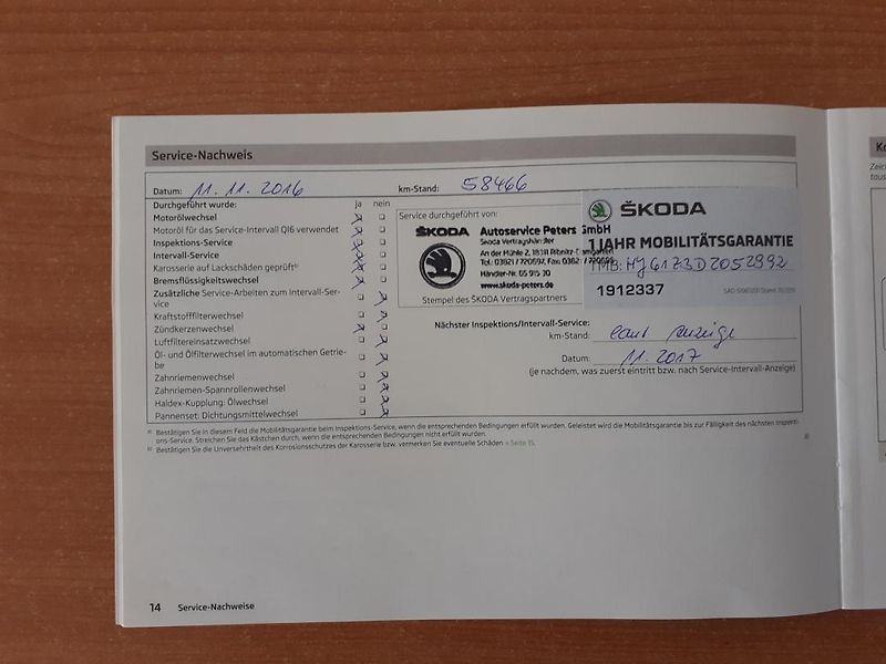Škoda Octavia (2013) II Kombi 1.4 TSi 90kW - fotka 28 z 30