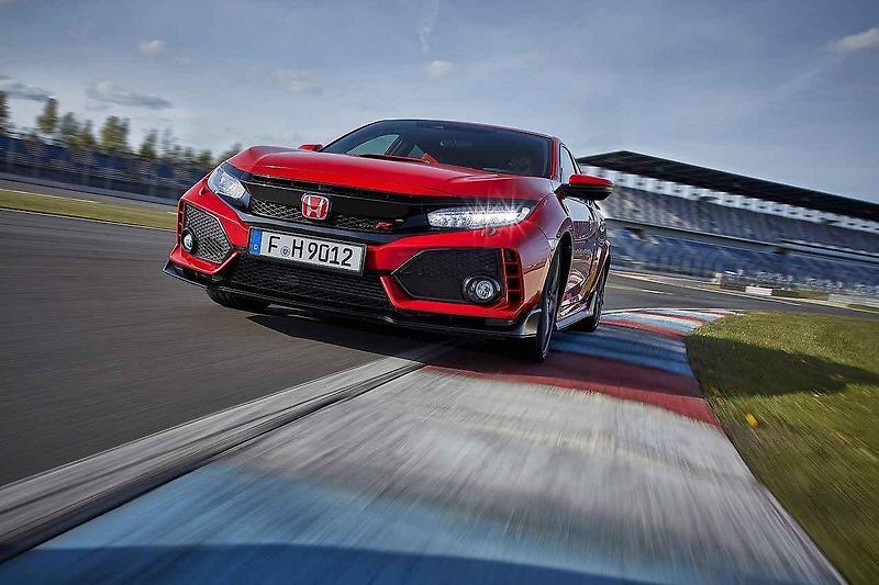 Honda Civic Type R.