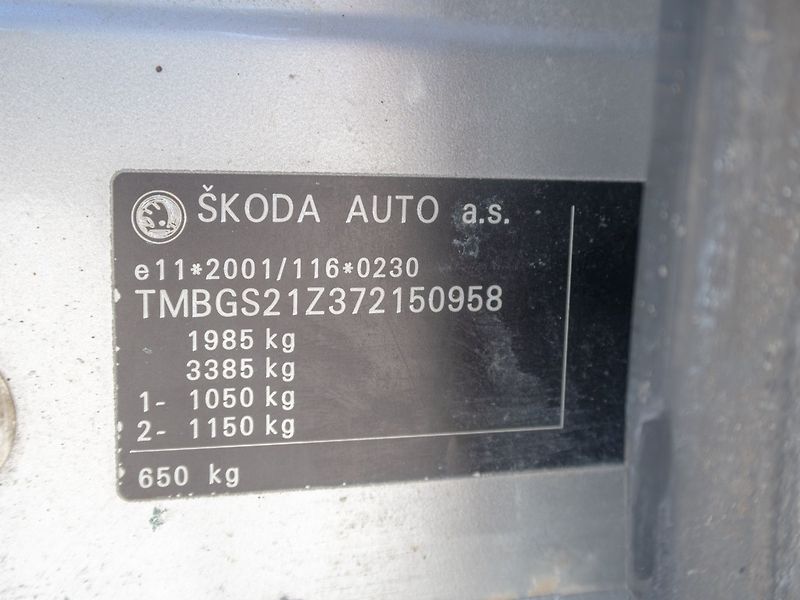 Škoda Octavia (2007) 1.9TDI 77KW 2x KOLA – ROZVODY - fotka 35 z 36