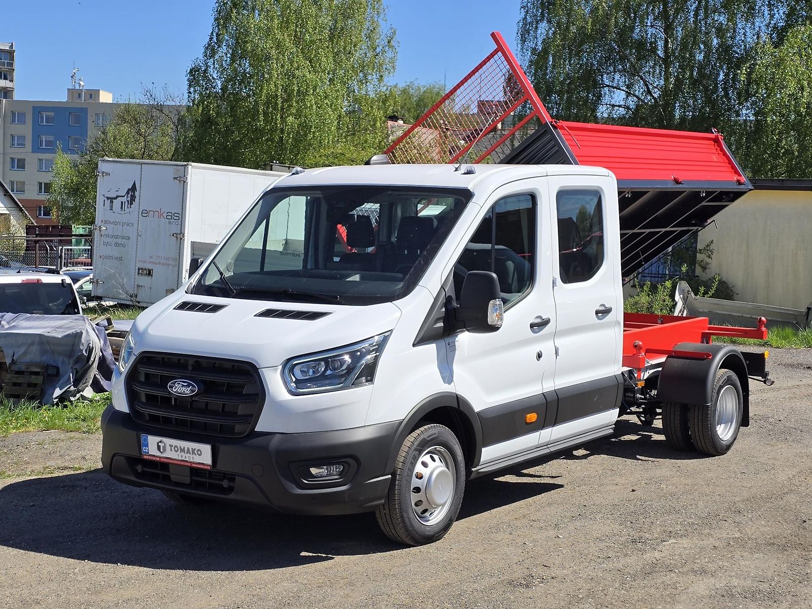 Ford Transit DOUBLECAB! SKLÁPĚČ!!