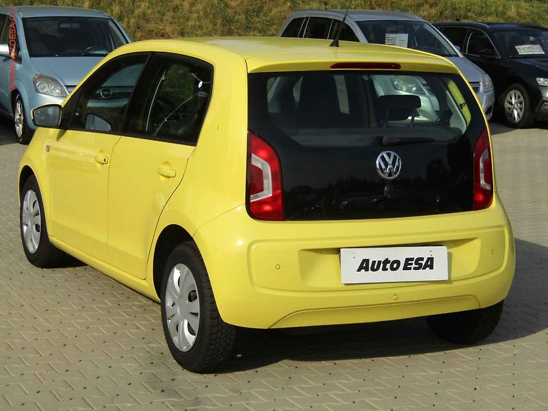 Volkswagen up! (2015) 1.0i CNG, AC, výhřev sed - fotka 6 z 13