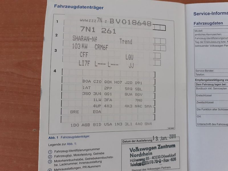 Volkswagen Sharan (2011) 2.0 TDi TREND - fotka 28 z 35