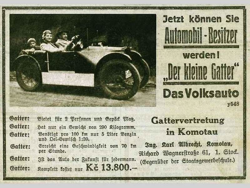 Gatter z roku 1934.