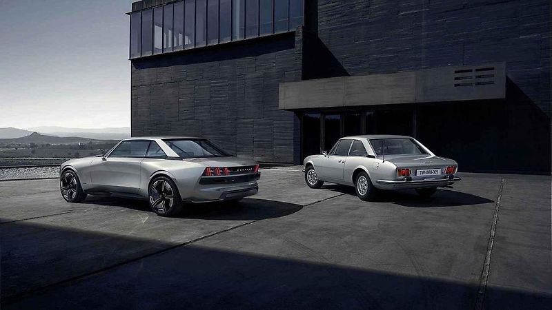 Koncepční vůz Peugeto E-Legend