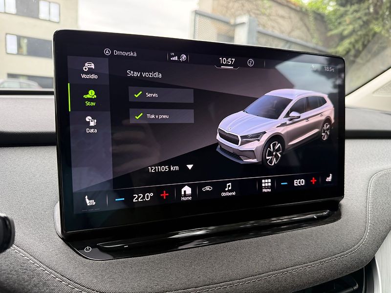 Škoda Enyaq 82 kWh/Tepelné čerpadlo/Tažné/ - fotka 28 z 44