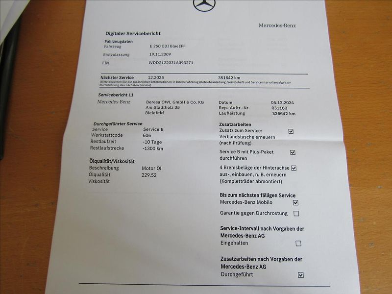 Mercedes-Benz Třídy E 2,1 E 250 CDI 150kW Avantgarde - fotka 34 z 38