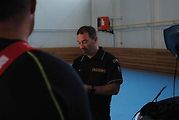 Hasiči se v rámci cvičení Rescue meeting zdokonalovali ve vyprošťování osob z auta, ale také jak uhasit elektromobil - především baterii.