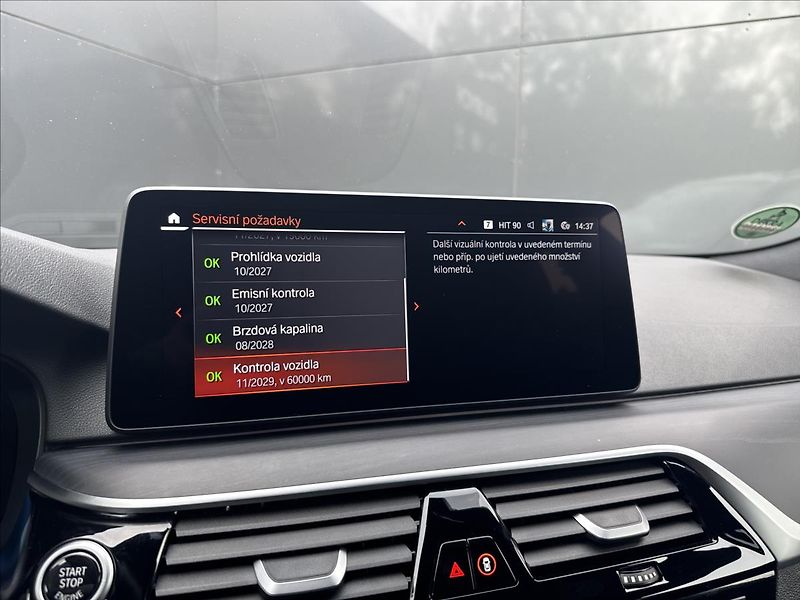 BMW Řada 5 3,0 540d xDrive M-Packet ČR DP - fotka 25 z 36