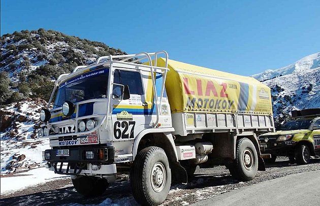 LIAZ pro Rallye Paříž - Dakkar v roce 1985., zdroj: se svolením Jiřího Poura