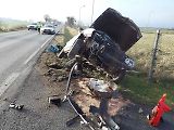 Hasiči v Karlovarském kraji museli zasahovat u celkem deseti dopravních nehod, při kterých bylo zraněno osm osob