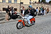 Na tradiční Lidický okruh dorazily desítky historických automobilů a motocyklů, které obdivovali návštěvníci z Kladna i širokého okolí.