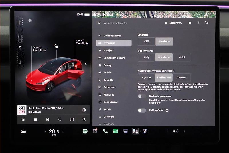 Tesla Model 3 (2023) Long Range 4WD 79kWh, SoH 95% - fotka 19 z 27