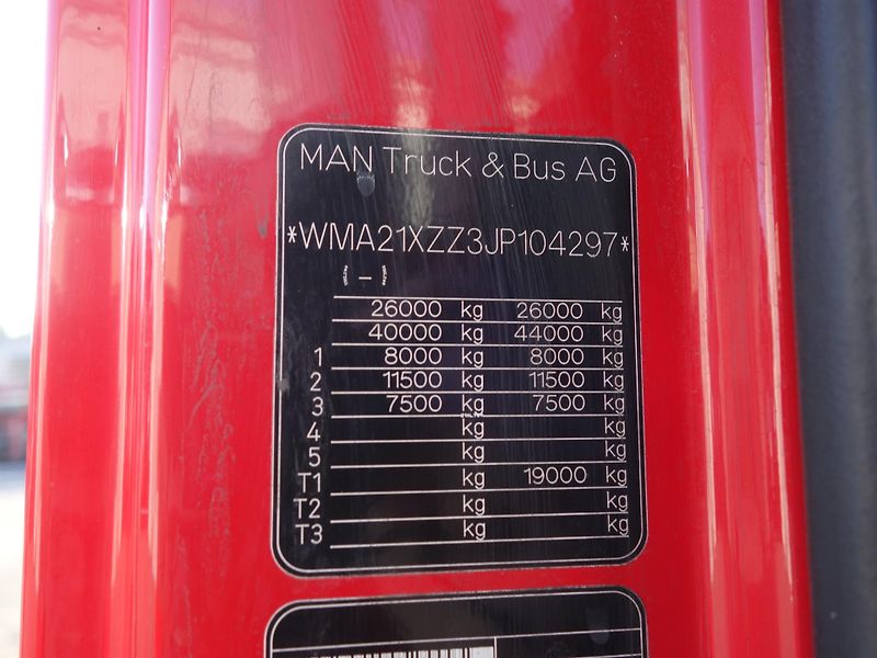 MAN TGX (2018) 26.500 XXL, Retarder + Krone - fotka 32 z 33