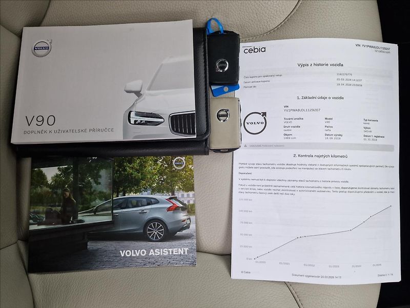 Volvo V90 2.0 D4 Momentum Pro,ČR,1.Maj. - fotka 49 z 50