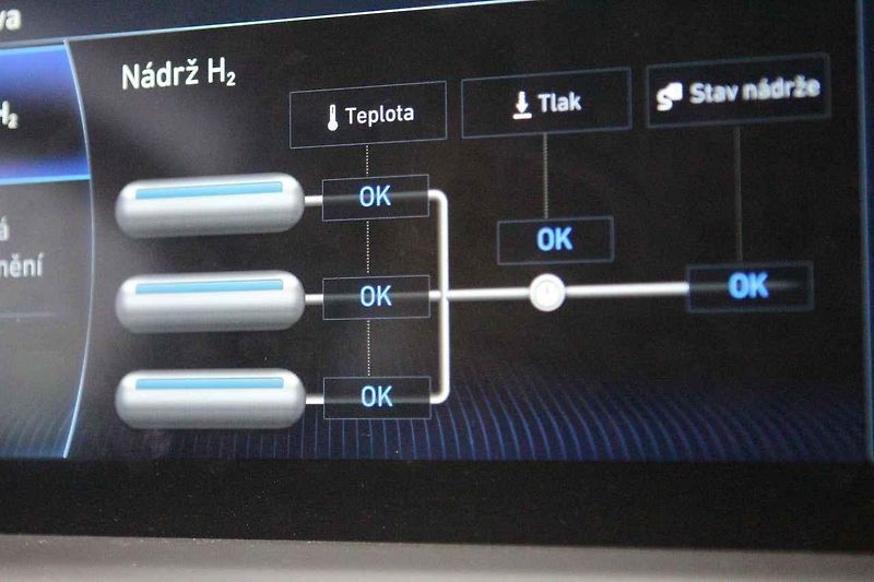 Vodíkový Hyundai Nexo při testu v Česku