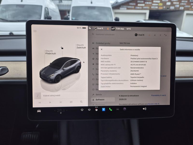 Tesla Model Y LONGE RANGE DUAL MOTOR SOH 87% - fotka 37 z 50