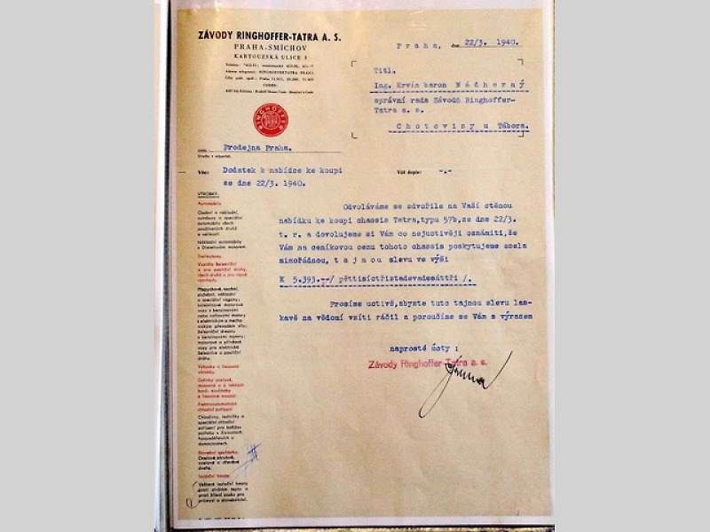 Nádherně zrekonstruovaná Tatra 57B roadster s karosérií od firmy Odřich Uhlík z Prahy Strašnic.