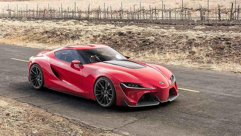 Neoficiální ilustrace nové Toyoty Supra.