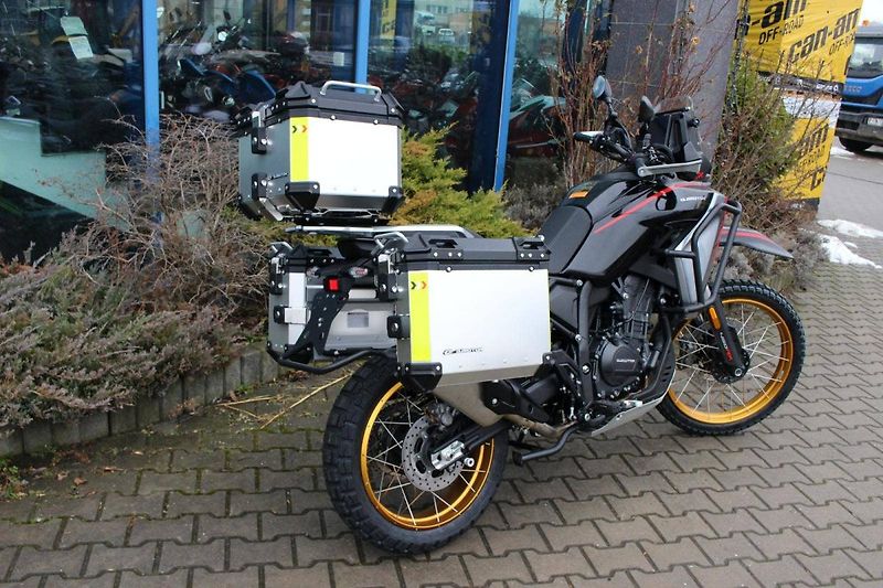 QJ Motor (2026) SRT 450 RX VČ KUFRU  SKLADEM - fotka 5 z 9