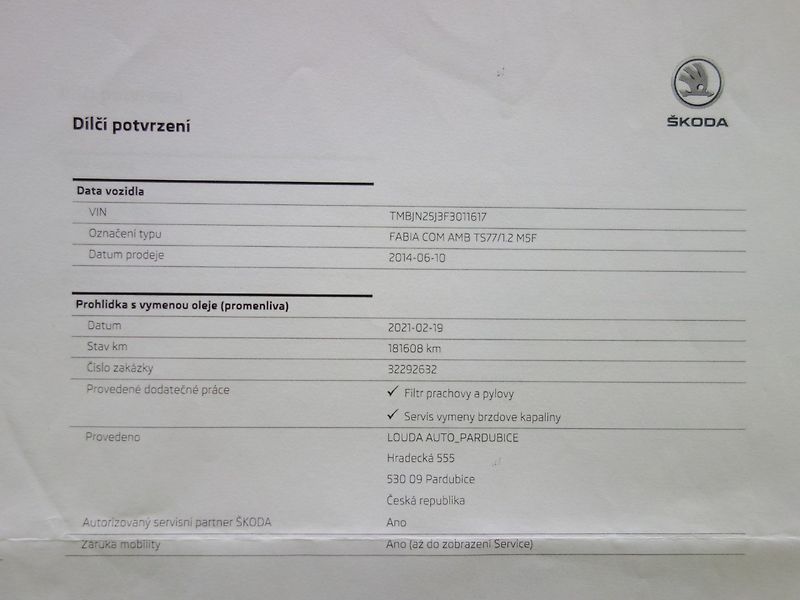 Škoda Fabia (2014) 1.2TSI 77kW -NOVÉ V ČR-DPH - fotka 36 z 40