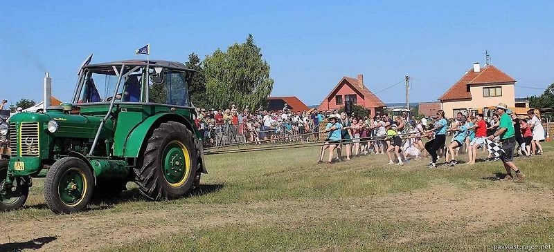 Traktoriáda se konala v sobotu 14. června v Tvořihrázi.