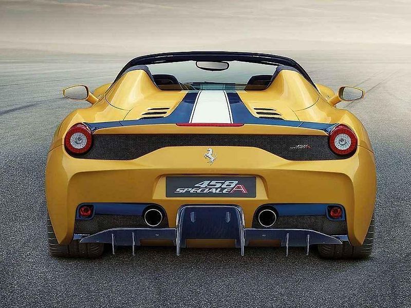 Ferrari 458 Speciale Aperta.