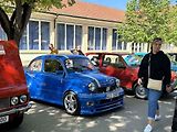 Kolonádu ovládla italská auta, na náměstí se dala ochutnat jihoevropská jídla.