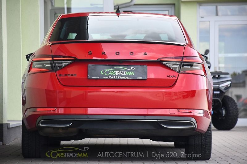 Škoda Superb 2.0TDi SPORTLINE 4X4 NEZ.TOP  - fotka 4 z 52