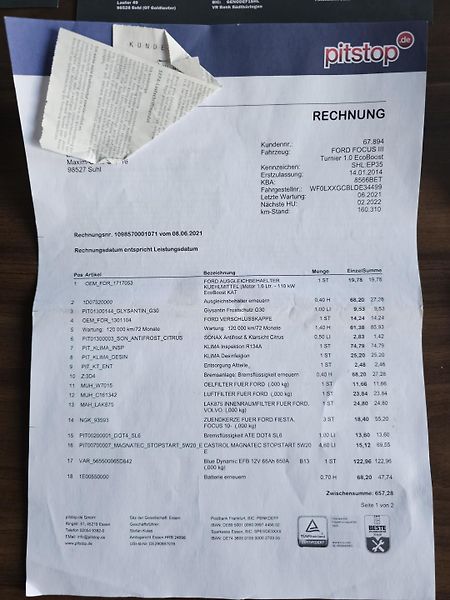 Ford Focus 1.0 92kW,VÝHŘEV,2xKOLA,SERVIS - fotka 57 z 64
