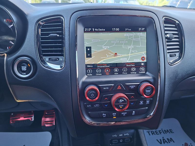 Dodge Durango (2018) R/T 5,7L 4x4,Top.výbava, tažné - fotka 25 z 36
